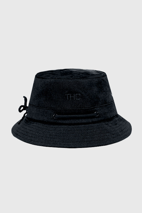 Octagon Denim Bucket Hat - The Hideout Clothing