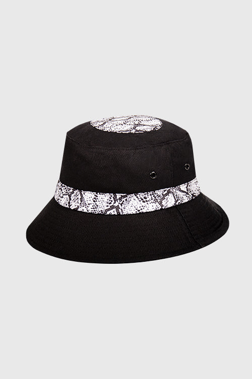 Snakes & Shapes Reversible Bucket Hat - The Hideout Clothing