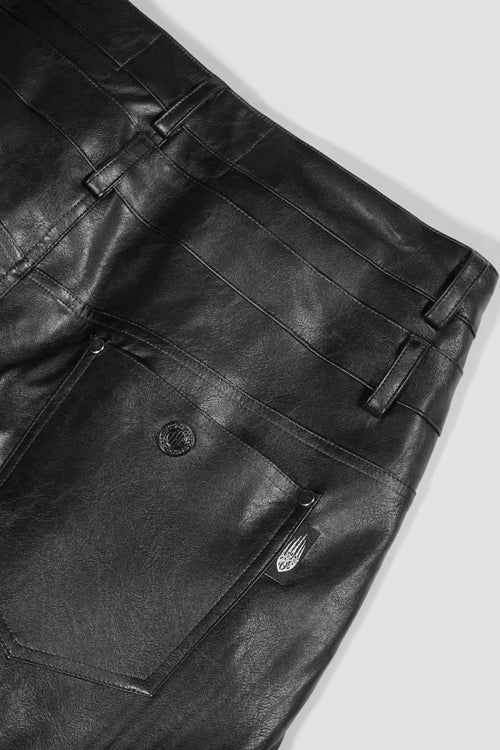 The Hideout Clothing Animal Faux Leather Double Jeans