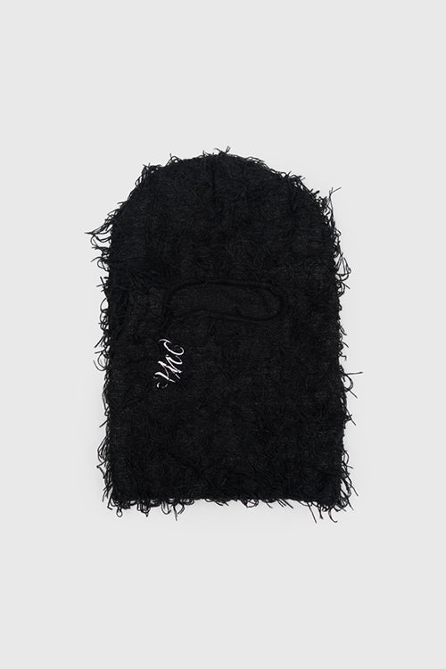 The Hideout Clothing - Distressed Logo Knit Balaclava Ski Mask