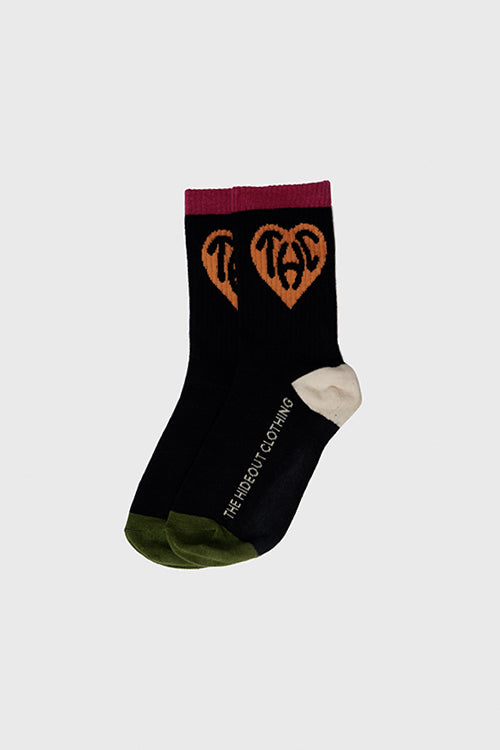 The Hideout Clothing - Heart Socks