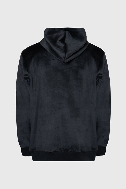 The Hideout Clothing - Metal Logo Velour Hoodie