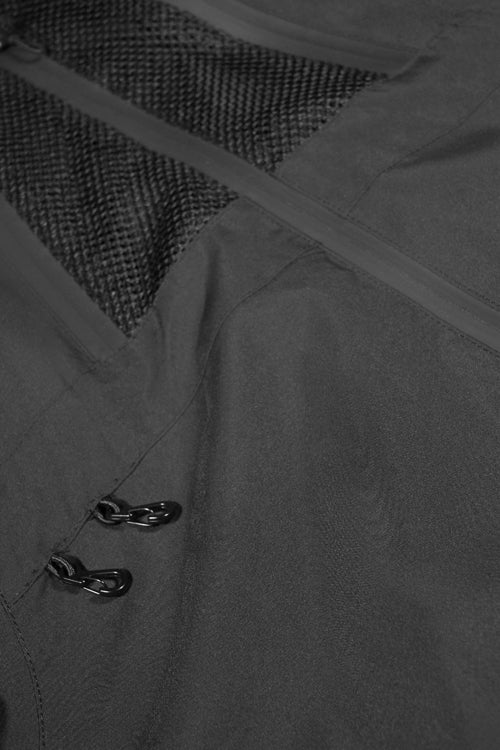 The Hideout Clothing White Lines Waterproof Utility Jacket