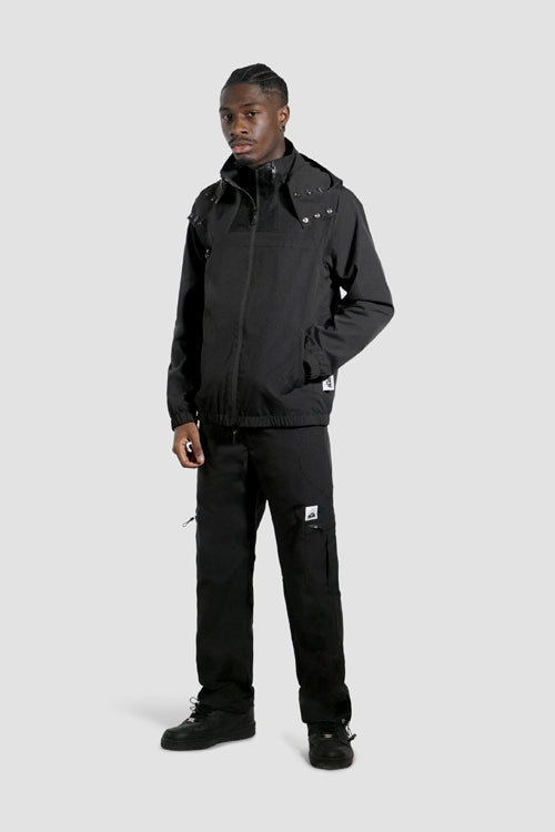 The Hideout Clothing White Lines Waterproof Utility Jacket