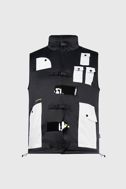 YK Tech Utility Puffer Vest - The Hideout Clothing