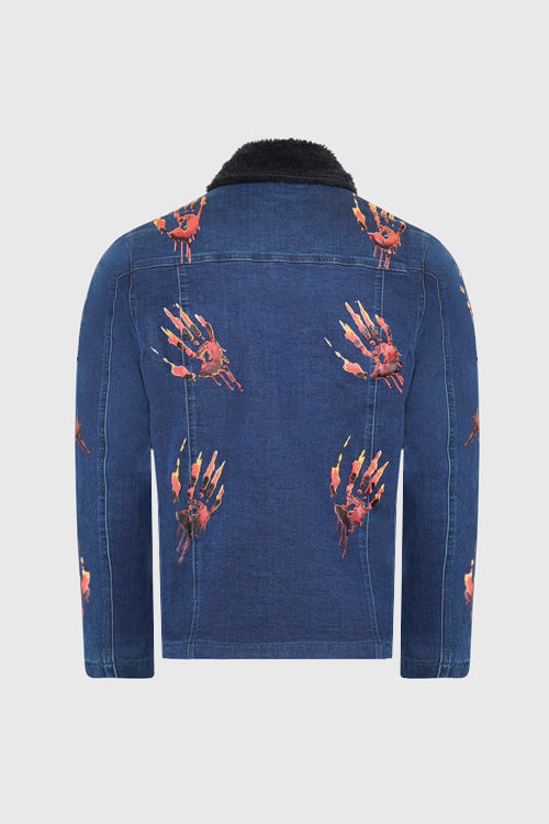 Jahknow War Memory Denim Jacket - The Hideout Clothing