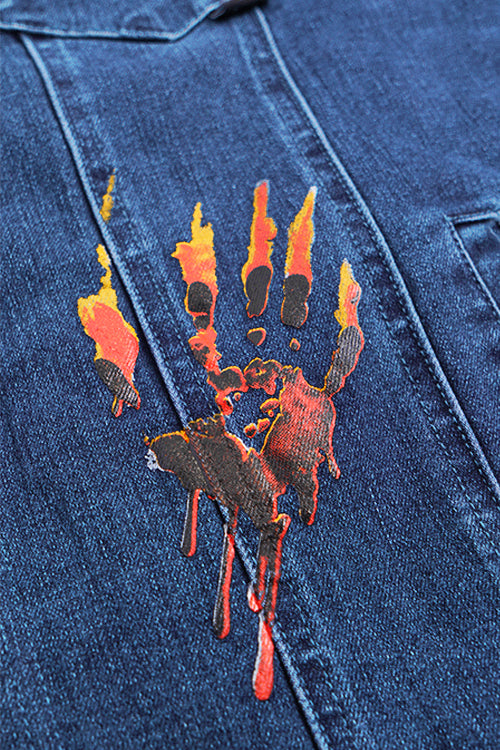 Jahknow War Memory Denim Jacket - The Hideout Clothing