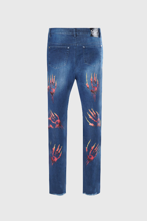 Jahknow War Memory Denim Jeans - The Hideout Clothing