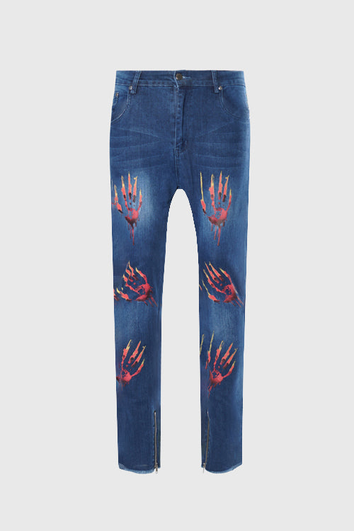 Jahknow War Memory Denim Jeans - The Hideout Clothing