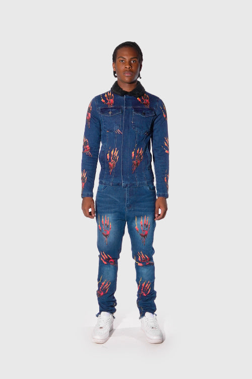 Jahknow War Memory Denim Jeans - The Hideout Clothing