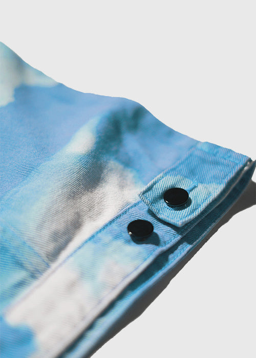 The Hideout Clothing - + Rifle Cloud Bleached Denim Jacket