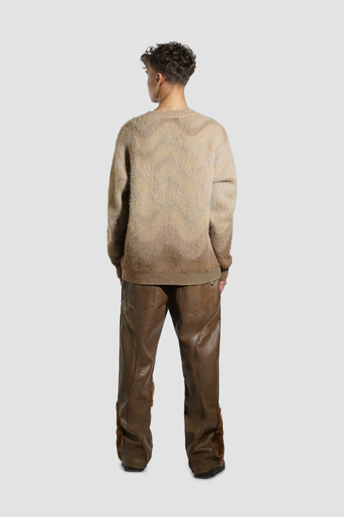 The Hideout Clothing Mohair Knit Crewneck Sweater