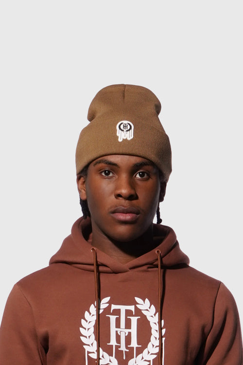 Dripping Essentials 3D Logo Beanie - The Hideout Clothing