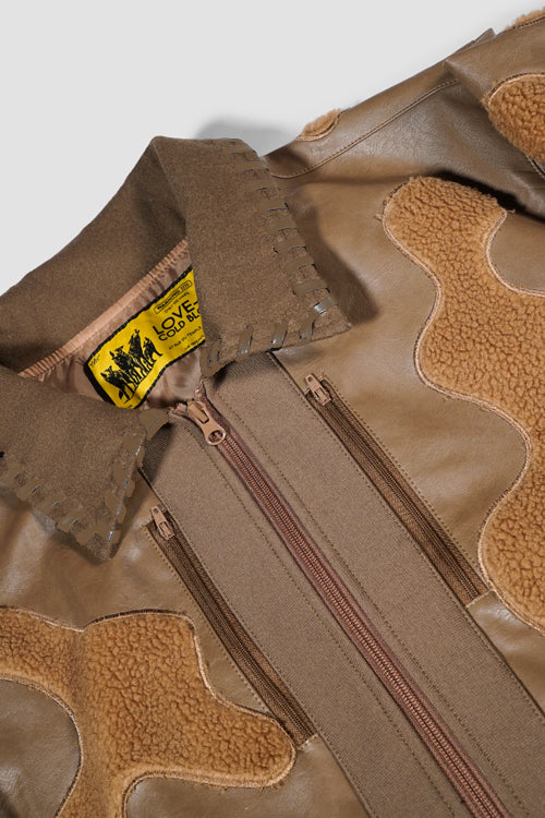 The Hideout Clothing Fur Camouflage Jacket