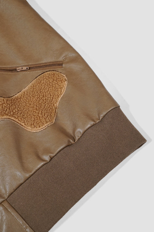 The Hideout Clothing Fur Camouflage Jacket