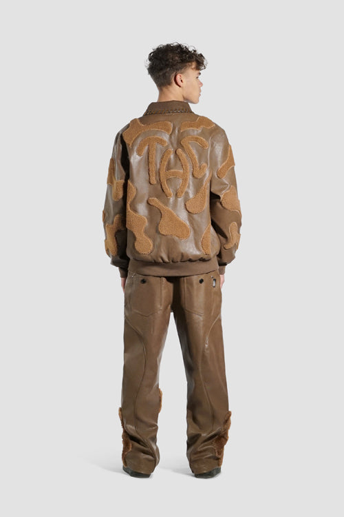 The Hideout Clothing Fur Camouflage Jacket