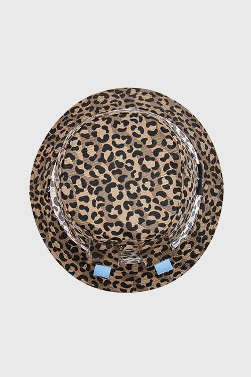 Tropics Leopard Denim Bucket Hat - The Hideout Clothing