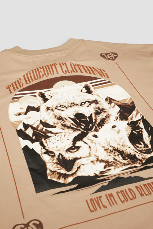 The Hideout Clothing - Love in Cold Blood Oversized Tee