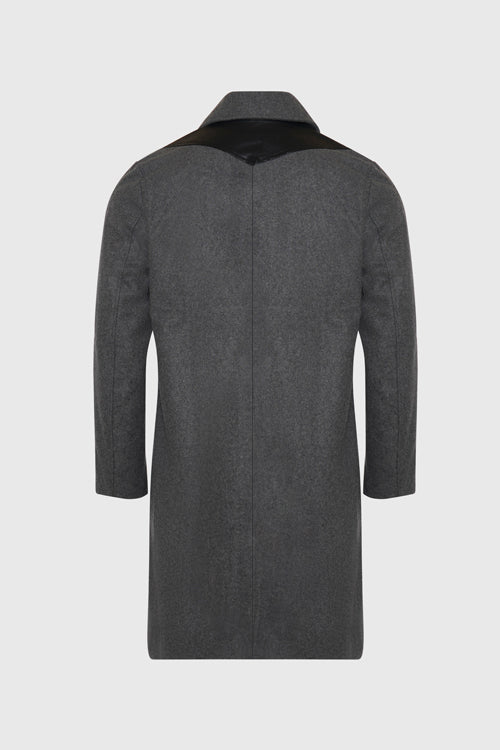 Power Wool Coat - The Hideout Clothing