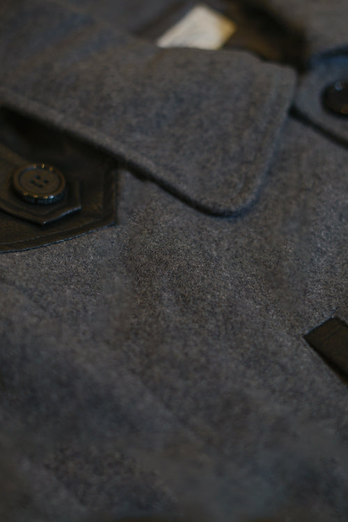 Power Wool Coat - The Hideout Clothing