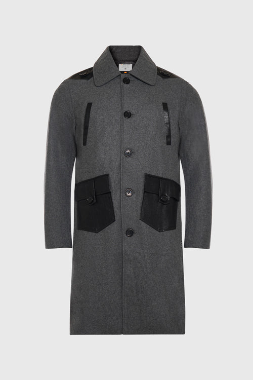 Power Wool Coat - The Hideout Clothing