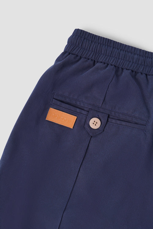 Comfortable Lyocell Soft Pants Deep Blue