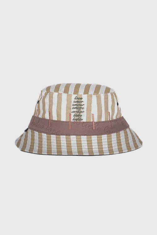 + Soul Love & Stripes Reversible Bucket Hat - The Hideout Clothing