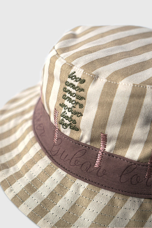 + Soul Love & Stripes Reversible Bucket Hat - The Hideout Clothing