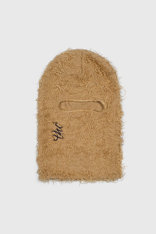 The Hideout Clothing - Distressed Logo Knit Balaclava Ski Mask