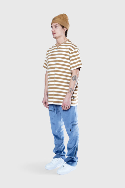 The Hideout Clothing - Metal Logo Stripe Tee