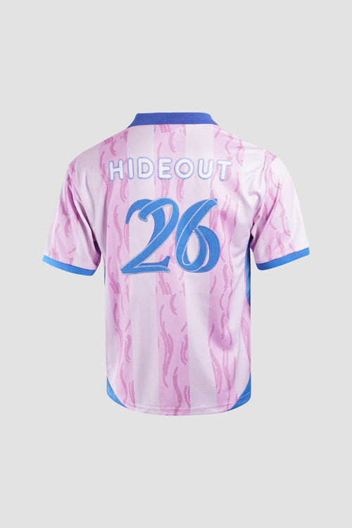 Flower Hideout '26 Soccer Jersey Blue-Pink