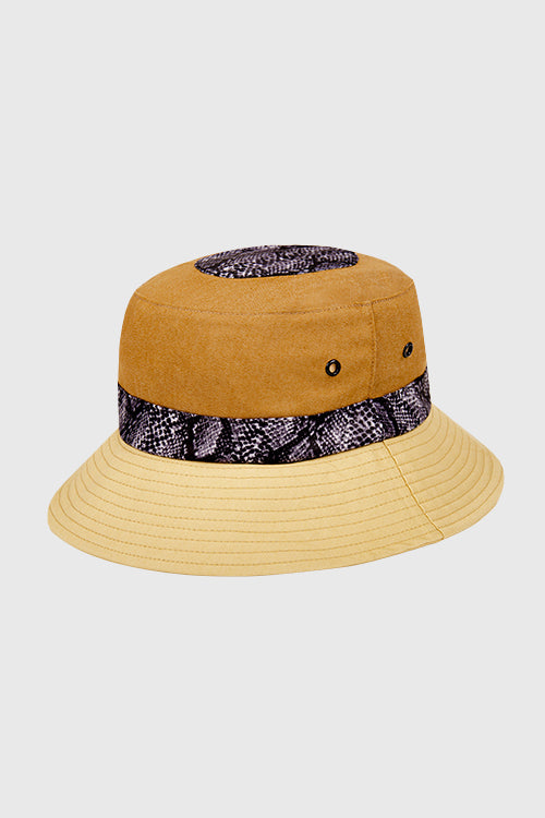 Snakes & Shapes Reversible Bucket Hat - The Hideout Clothing