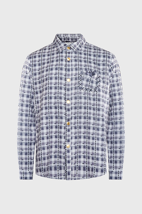 The Hideout Clothing - Eternal Plaid Long Sleeve Button Up Shirt