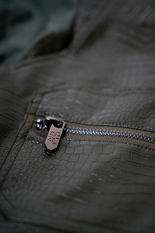 The Hideout Clothing - Crocodile Skin Fisherman Utility Vest