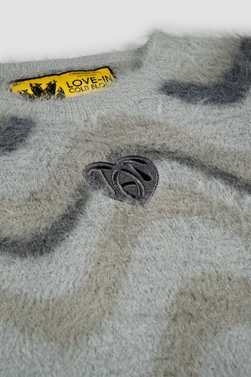 The Hideout Clothing Mohair Knit Crewneck Sweater