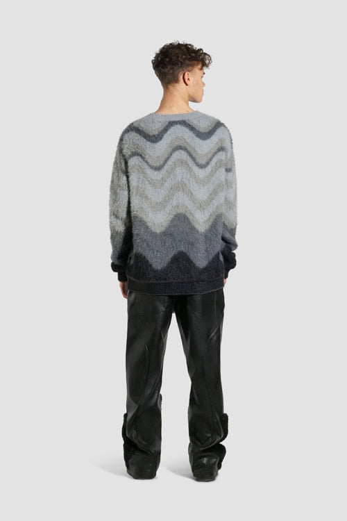 The Hideout Clothing Mohair Knit Crewneck Sweater