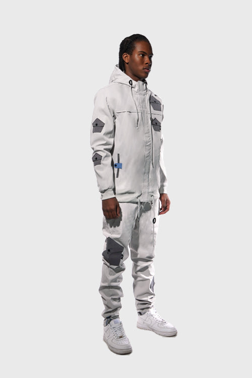 Frosty Nylon Track Cargo Windbreaker Pants - The Hideout Clothing