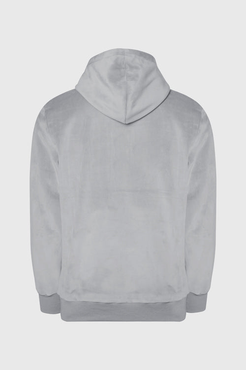 The Hideout Clothing - Metal Logo Velour Hoodie