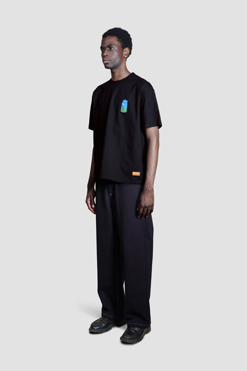 Growing Flowers Window Tee Black