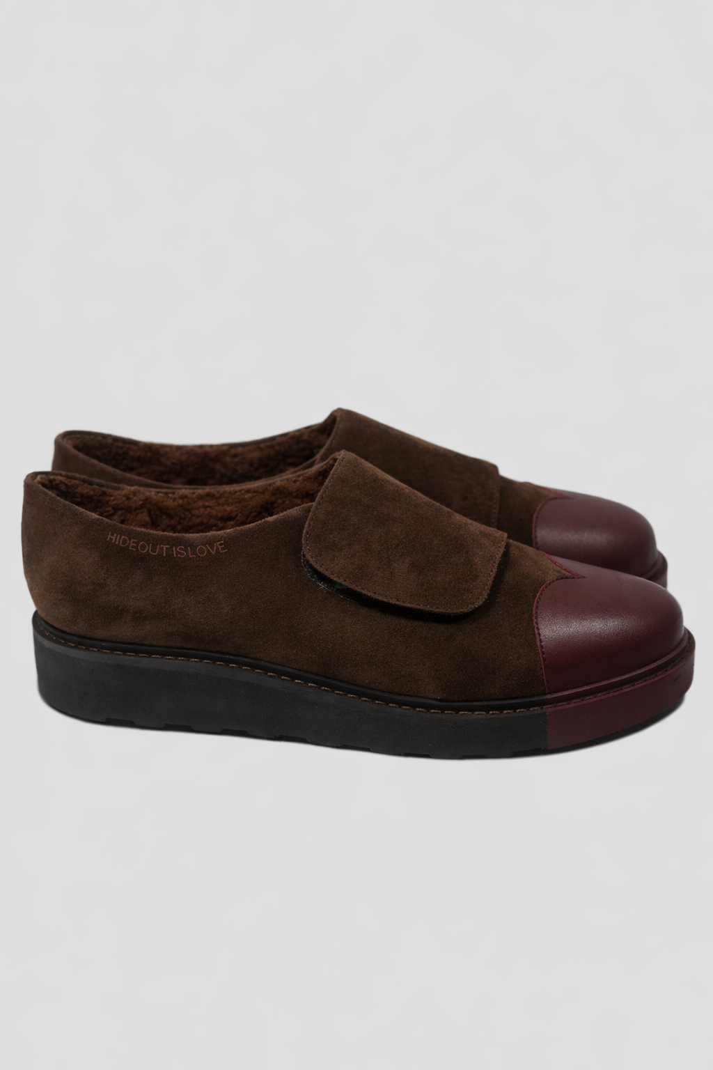 Brown Heart Guard Slip-On
