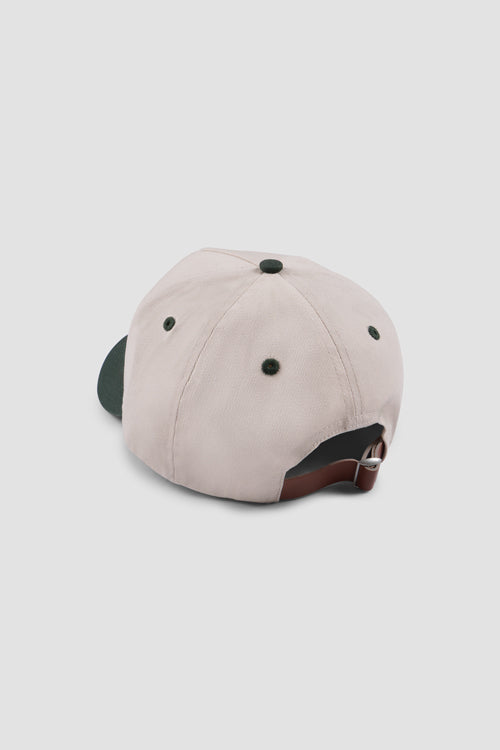 Hideout Leather Label two-tone 6-panel Dad Cap