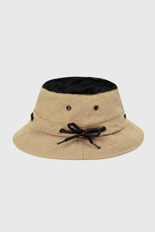 Octagon Denim Bucket Hat - The Hideout Clothing