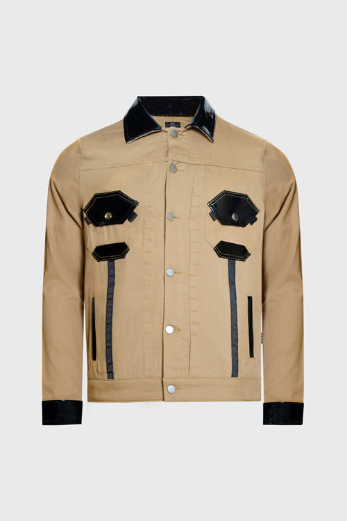 Octagon Denim Jacket - The Hideout Clothing