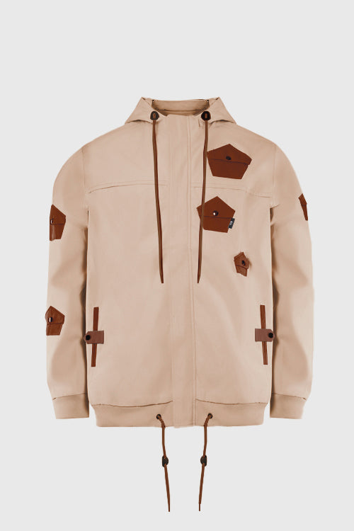 The Hideout Clothing - Frosty Nylon Track Windbreaker Jacket