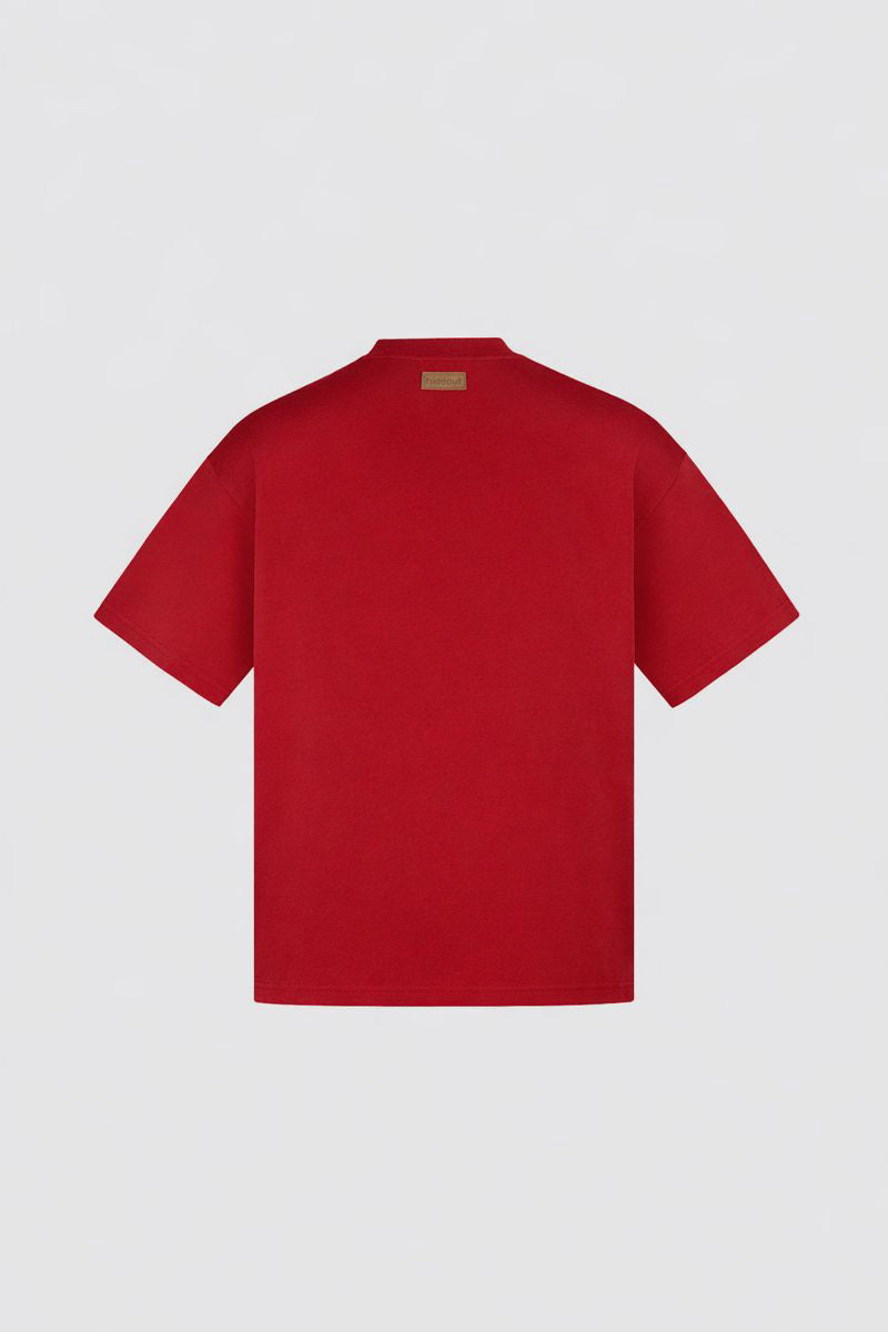 Maison Hideout Pearl T-Shirt Red