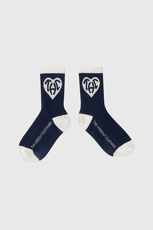 The Hideout Clothing - Heart Socks