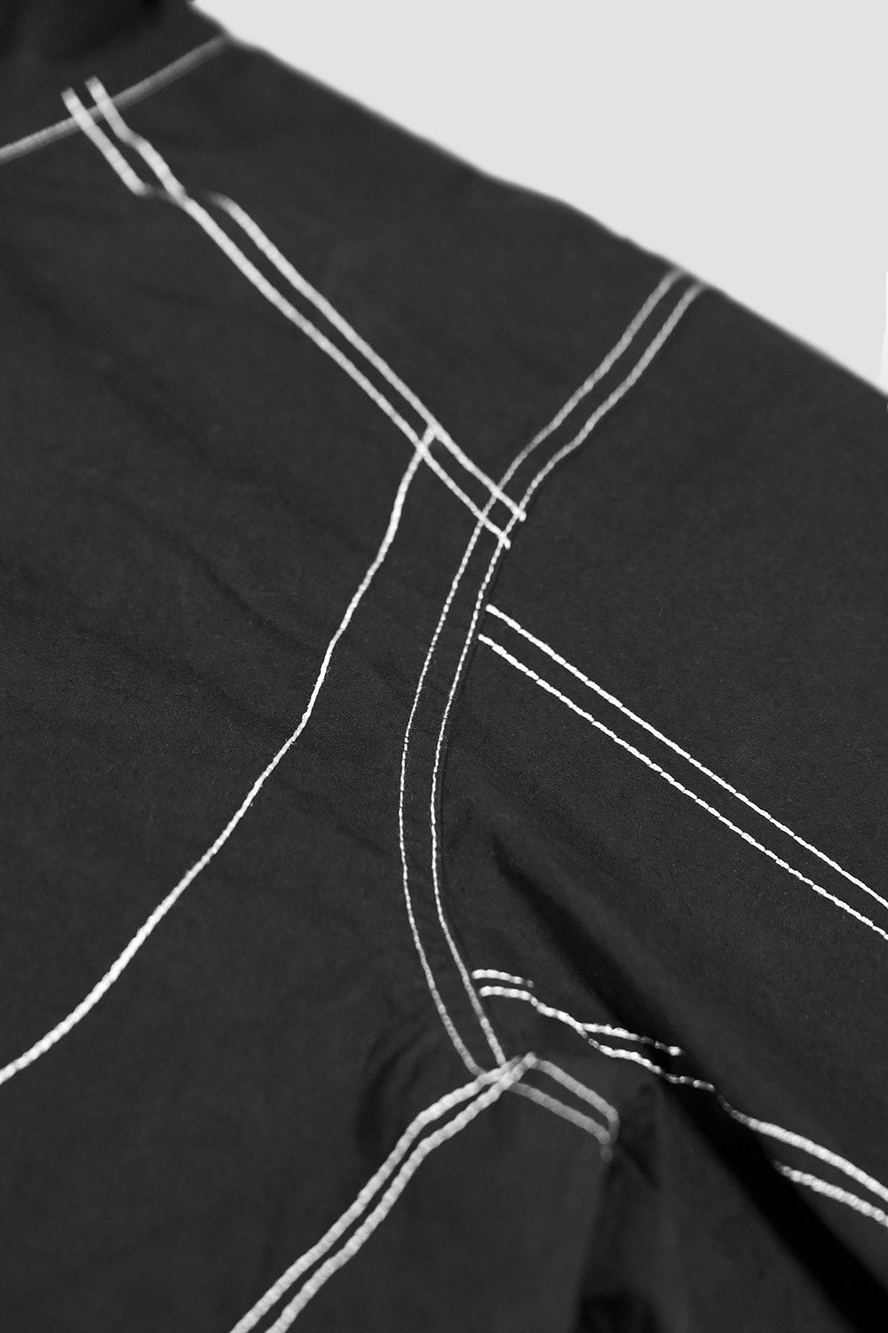 Orbit Stitch Waterproof Track Jacket Black