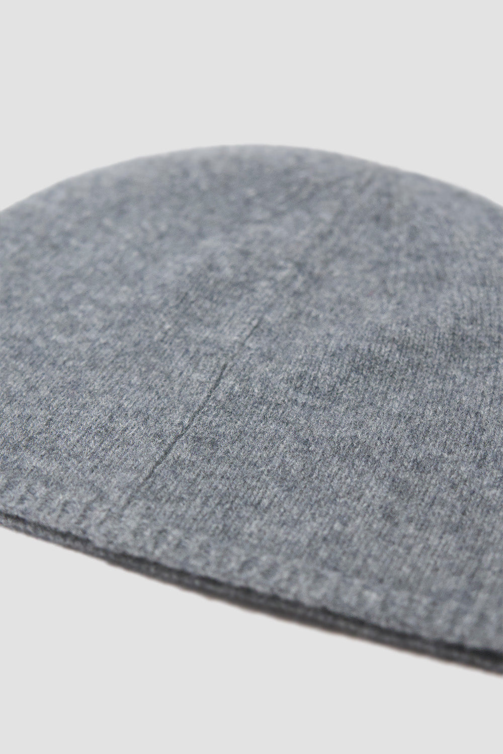 Patch Wool Beanie Grey
