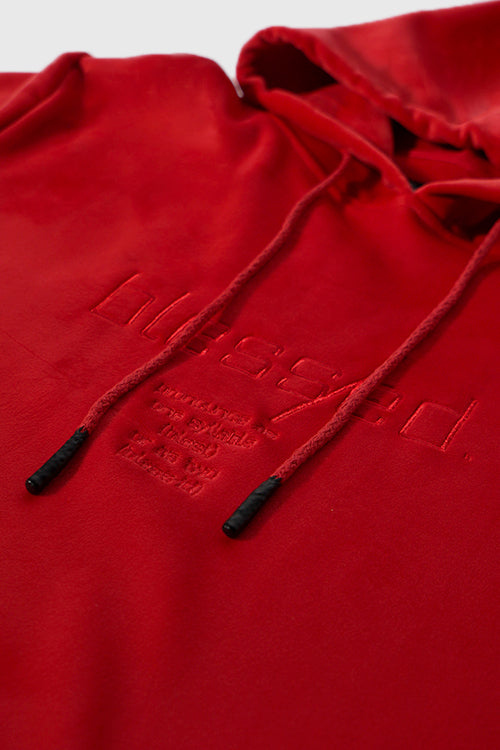 Blessed Velour Hoodie - The Hideout Clothing