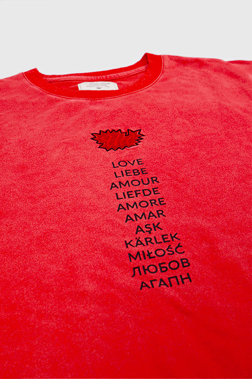 Love Language Pre-washed Tee - The Hideout Clothing